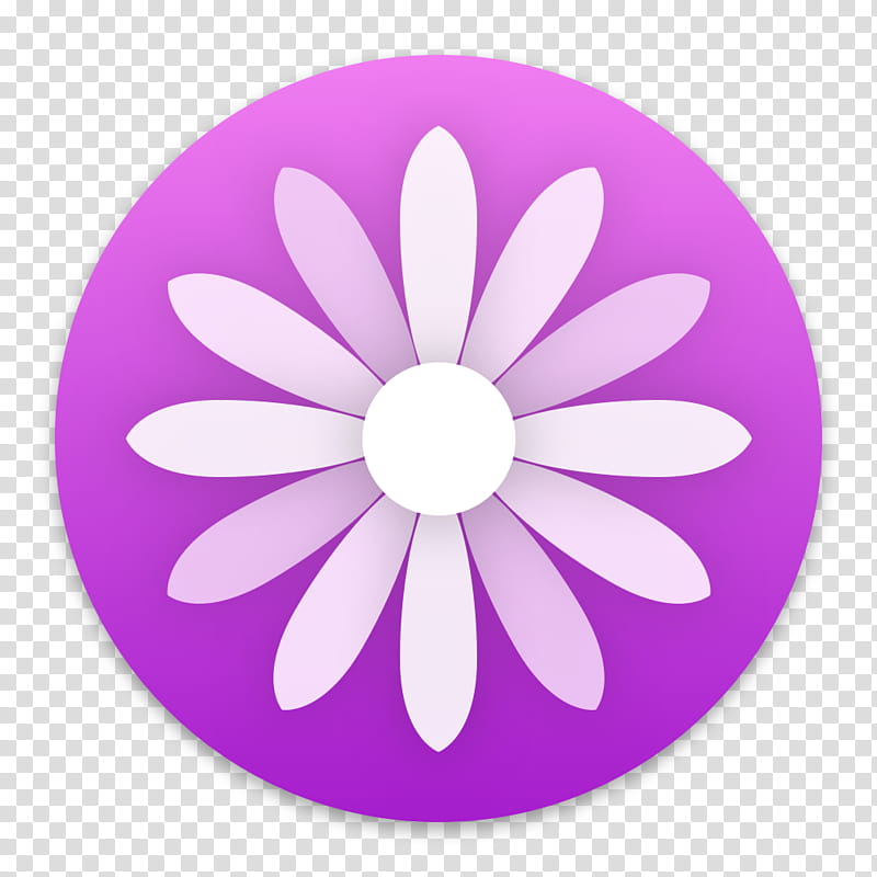 Mac app purple flower icon png
