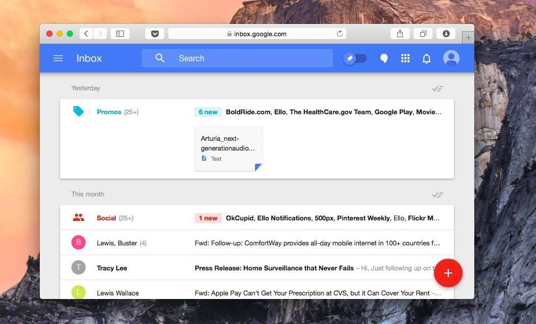 Mac Mail Google Apps Inbox Empty
